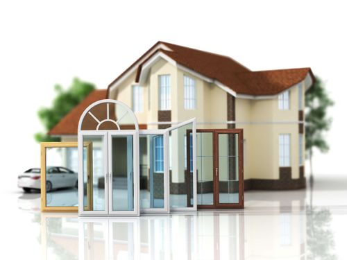 House with a choice of windows